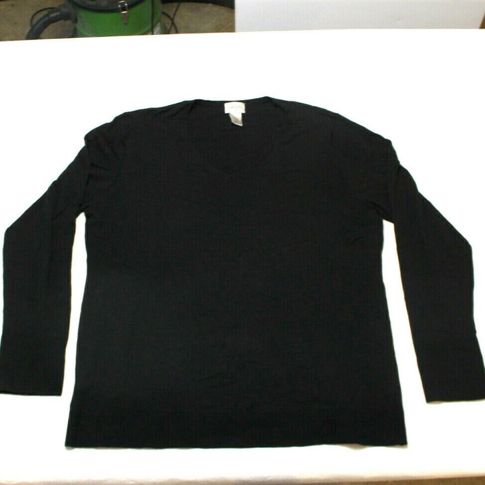 Chico's Silk Knit Sweater Top Long Sleeve size 2